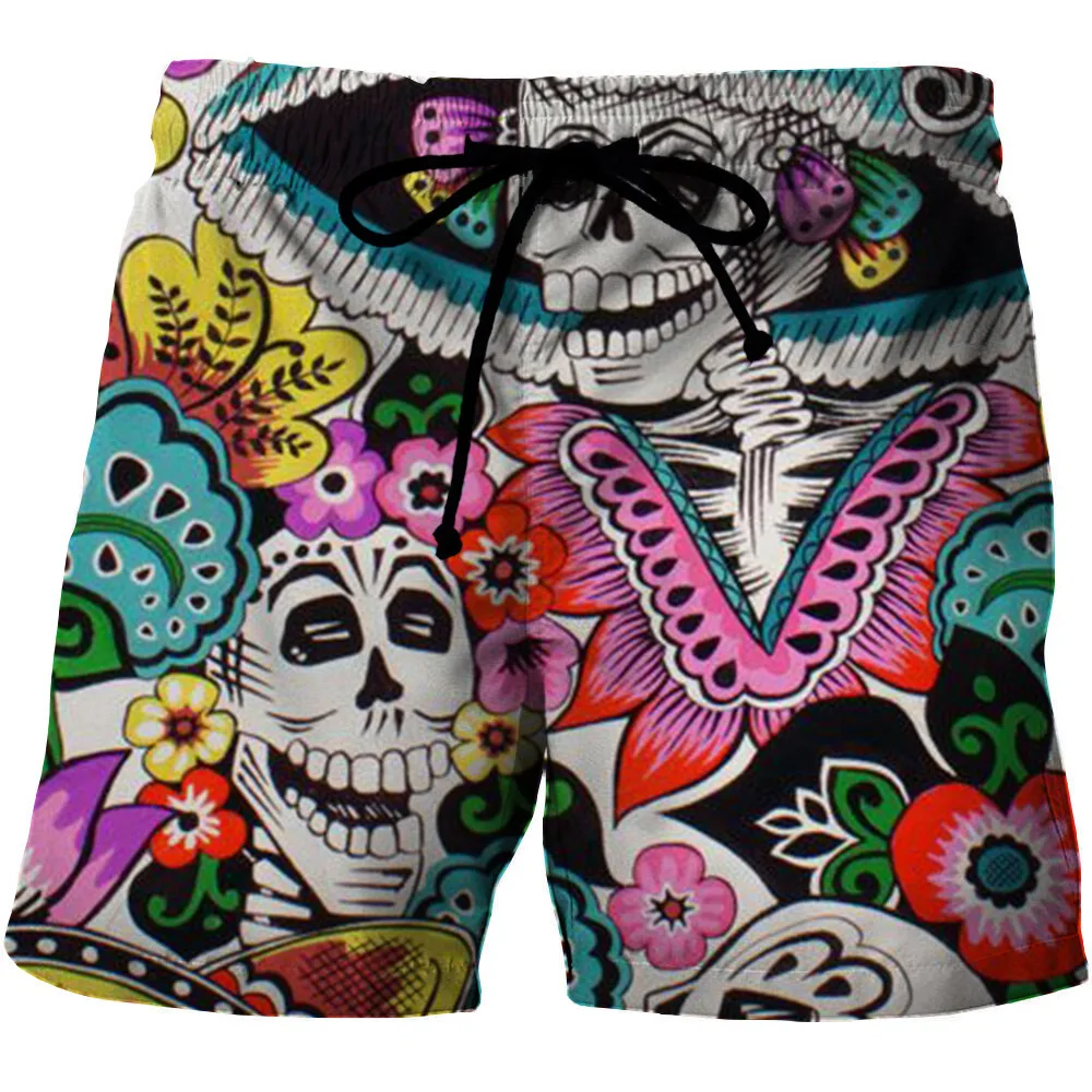 

New 3D Print Skull Causal Clothing Fashion Men Women Shorts Plus Size S-7XL Streetwear Pants Cargo Shorts Men Gym Shorts