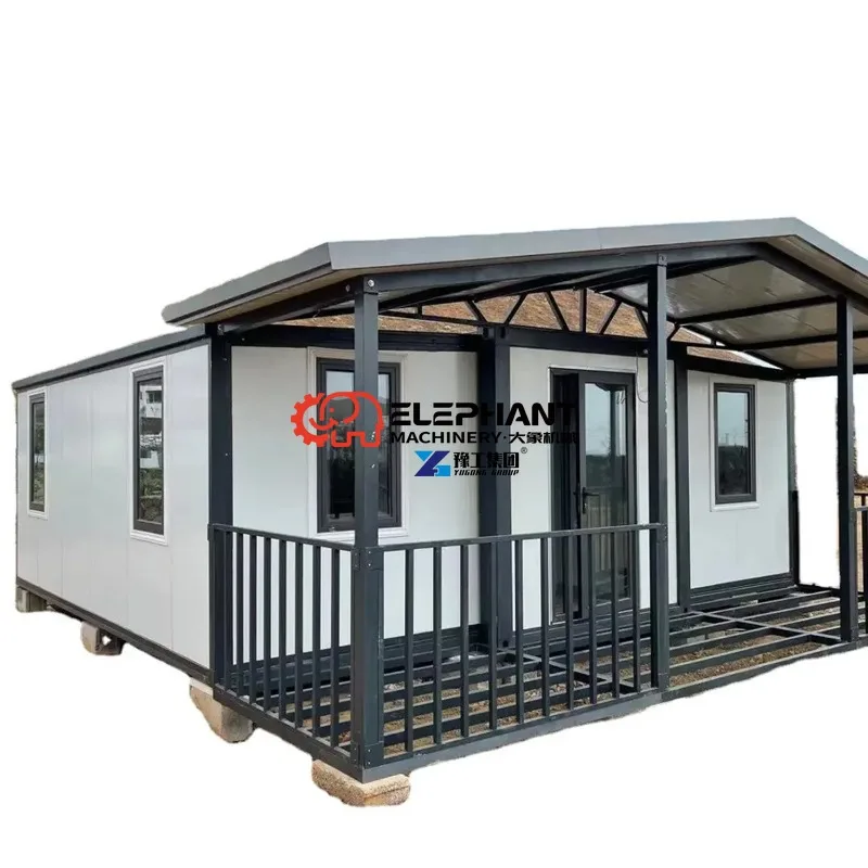 Prefabricated Modular Assembly Type Steel Structure Materials for Expandable and Fast Installation of Two Bedroom Comprehensive
