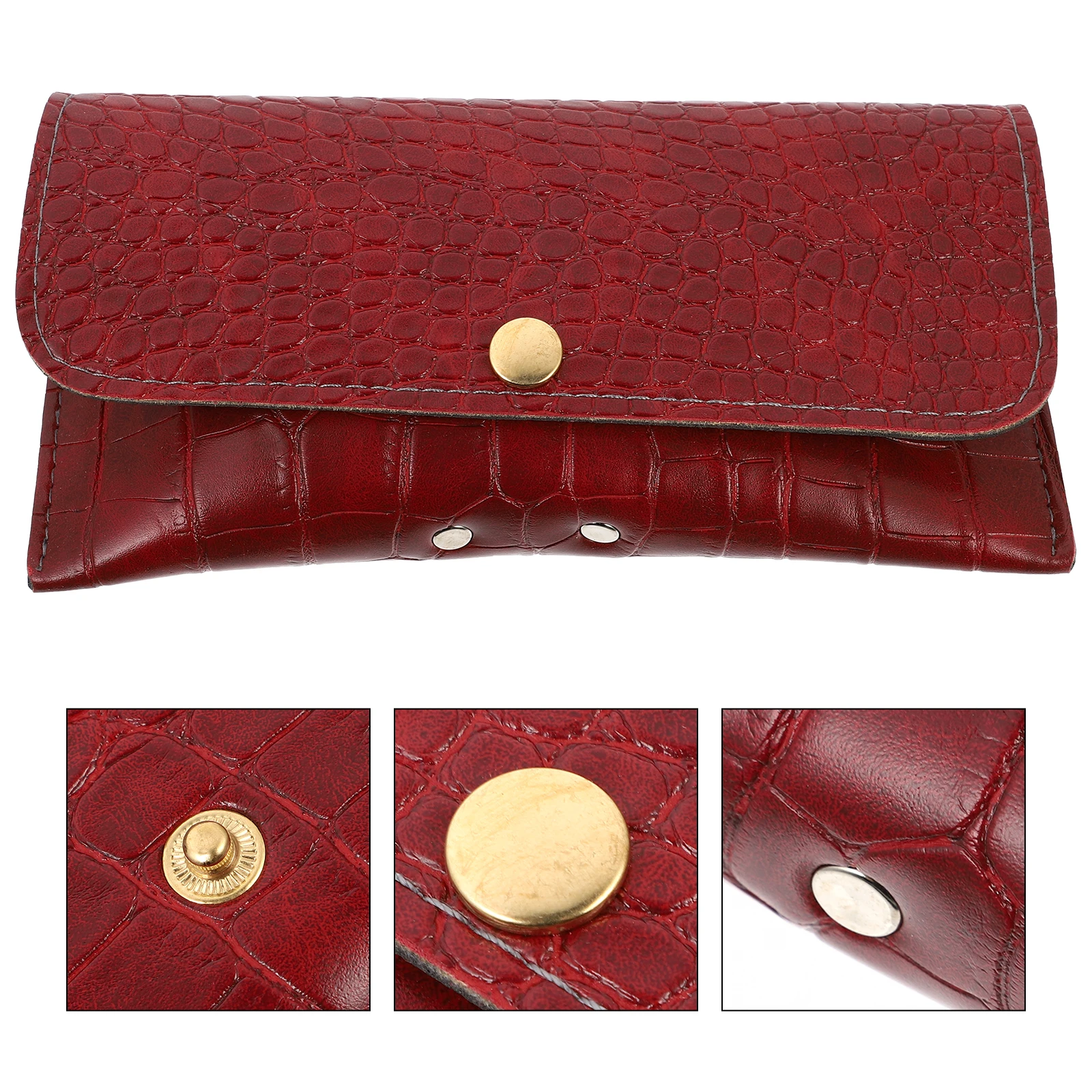 

High Quality Alligator Pattern Eyeglasses Box Portable Wallet Colorful Case Protects Glasses from Scratches Dust Eyewear