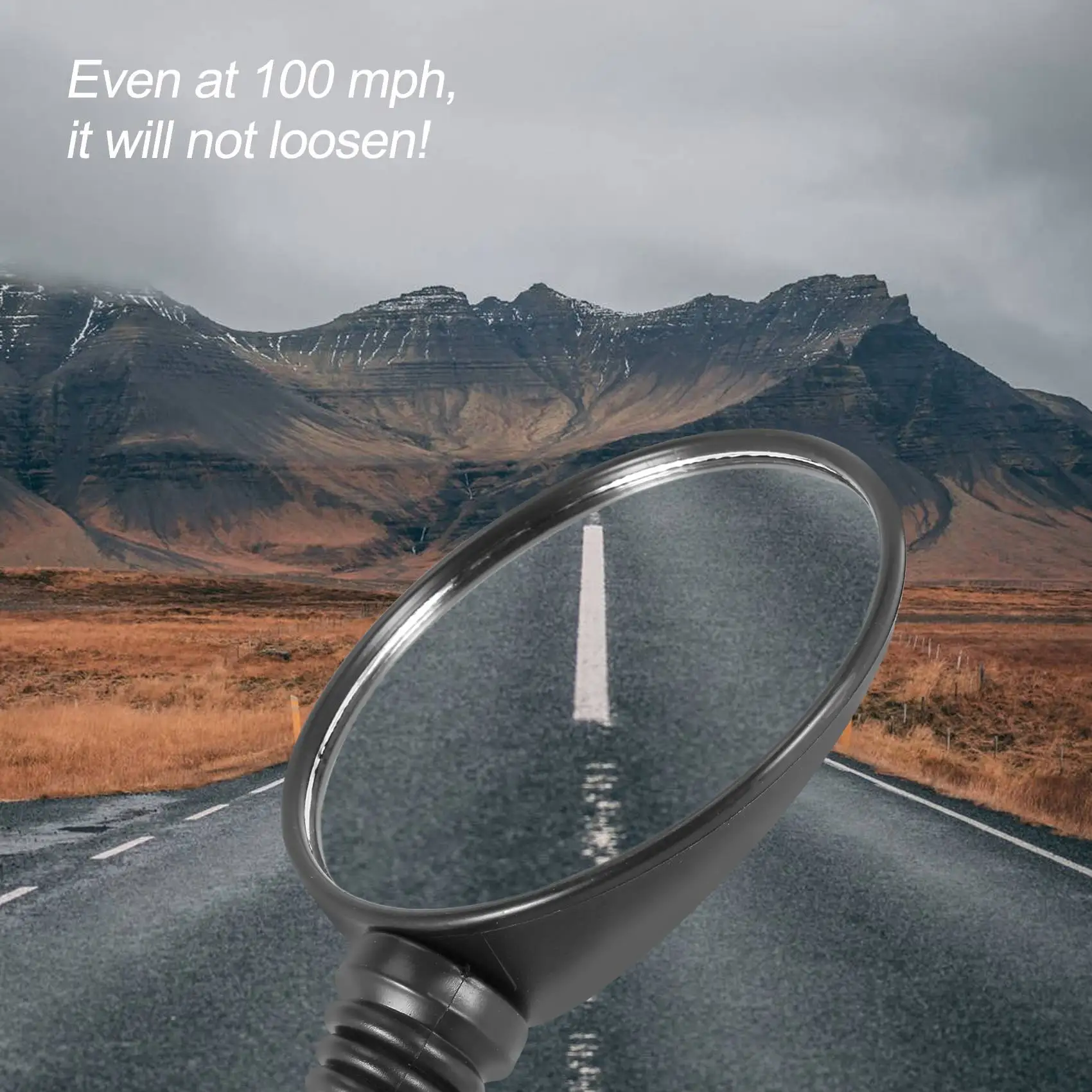 

LGW-uUniversal складное зеркало для мотоцикла, уличное боковое зеркало для велосипеда, зеркало заднего вида для скутера, 8/10 мм для Honda Suzuki