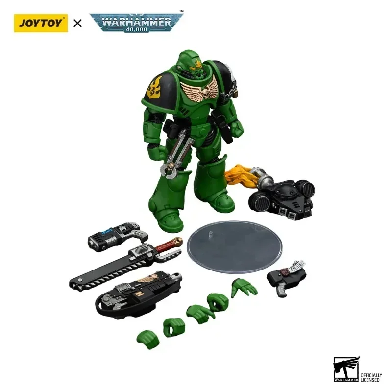 

JOYTOY Warhammer 40K 1/18 Salamanders Intercessors Sergeant Tsek'gan Action Figures Model Toys Collection Doll Gifts In Stock