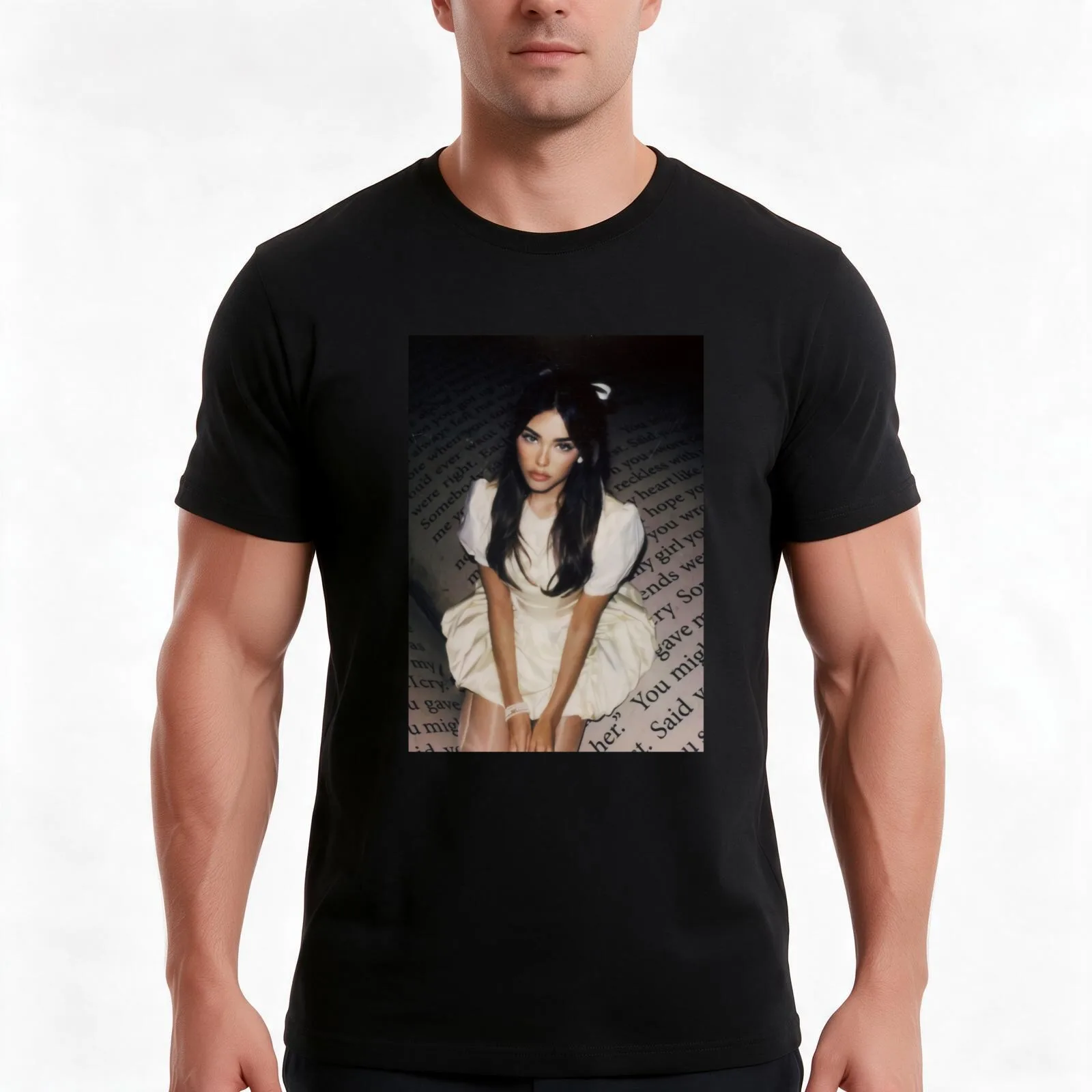 The Book Of Reckless Madison T-Shirt Summer Casual Cotton Tee Oversized Streetwear Tops Vintage Graphic Print 100% Cotton