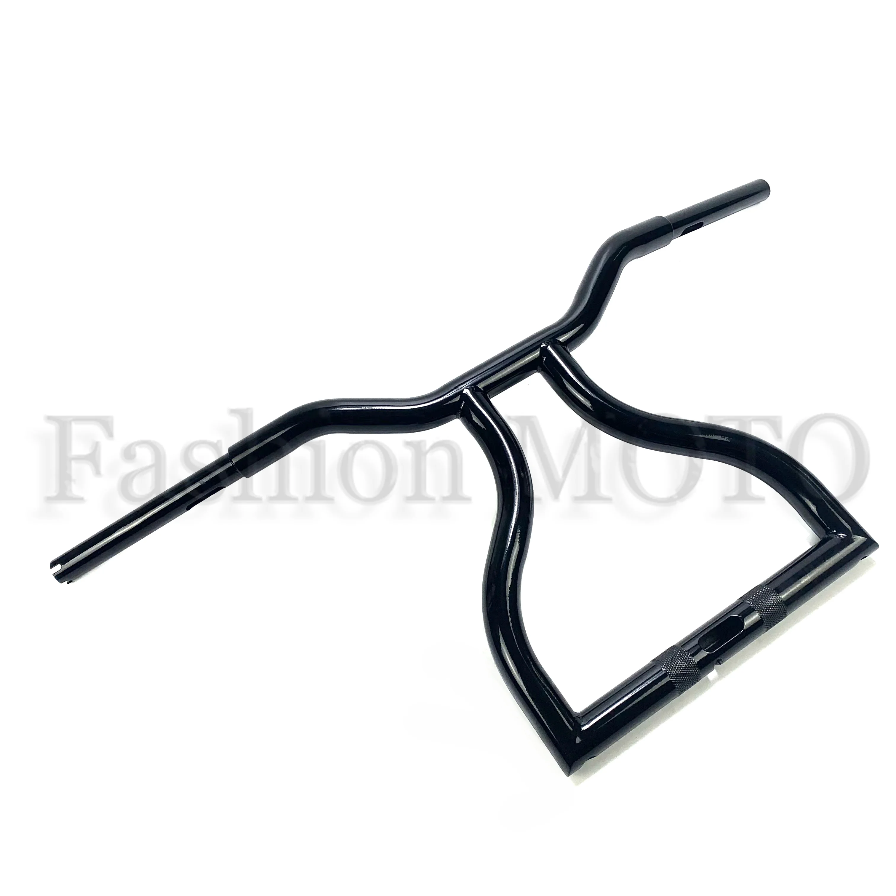 Manubrio moto 32mm 1-1/4 pollici Ape Hanger T Bar per Harley Road Glide 2014-2023 Volante moto Nero