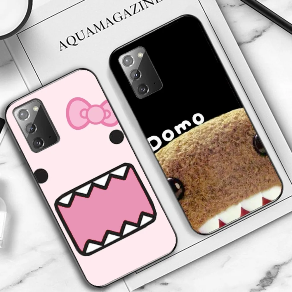 Cute Domo-kun Phone Case For Samsung Note 8 9 10 20 Pro Plus Lite M 10 11 20 30 21 31 51 A 21 22 42 02 03