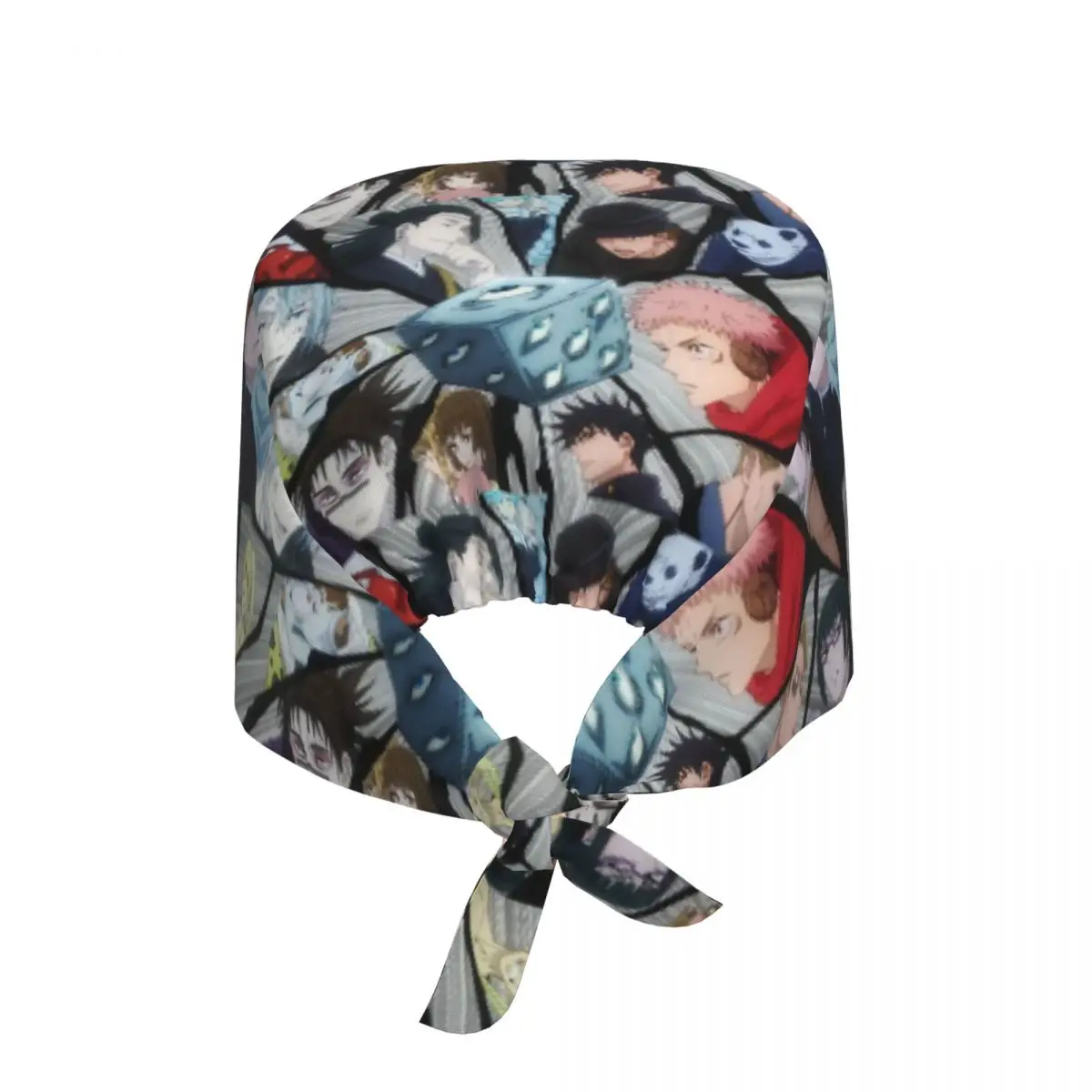 Custom S-Satorues G-Gojoes Skilled Cartoons Working Cap Surgical Hats Men Women Hot Operating Room Cap Nursing Cap Lab Works Hat