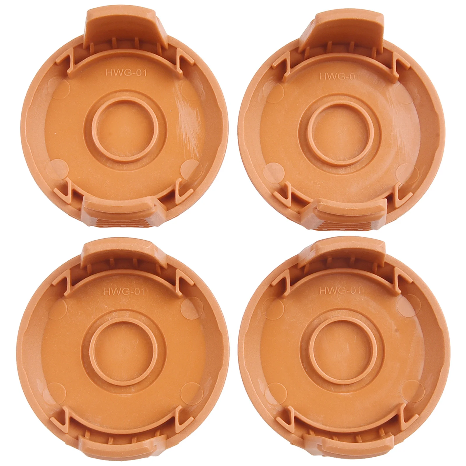 For Worx String Trimmer WA0010 WG150 Compatible Replacement Spool Line Cap Cover Set of 4 Reliable Performance