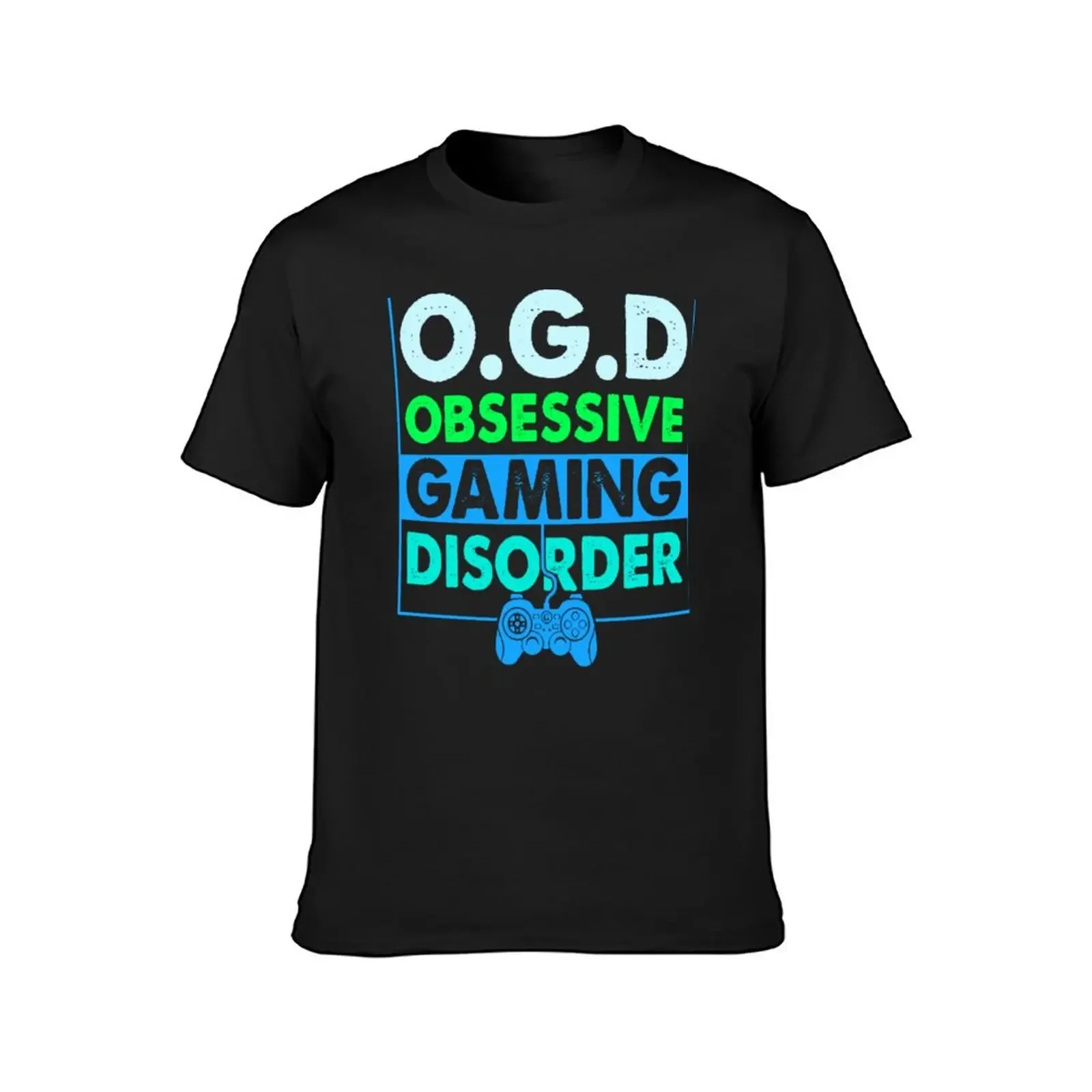 O.G.D. Obsessive Gaming Disorder T-shirt graphics sports fans tees new edition mens big and tall t shirts