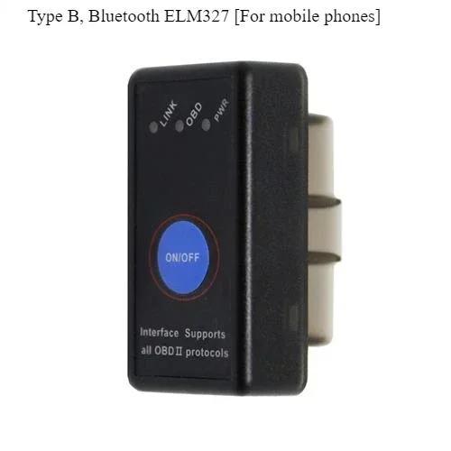 USB ELM327 OBD 自動車用検出器