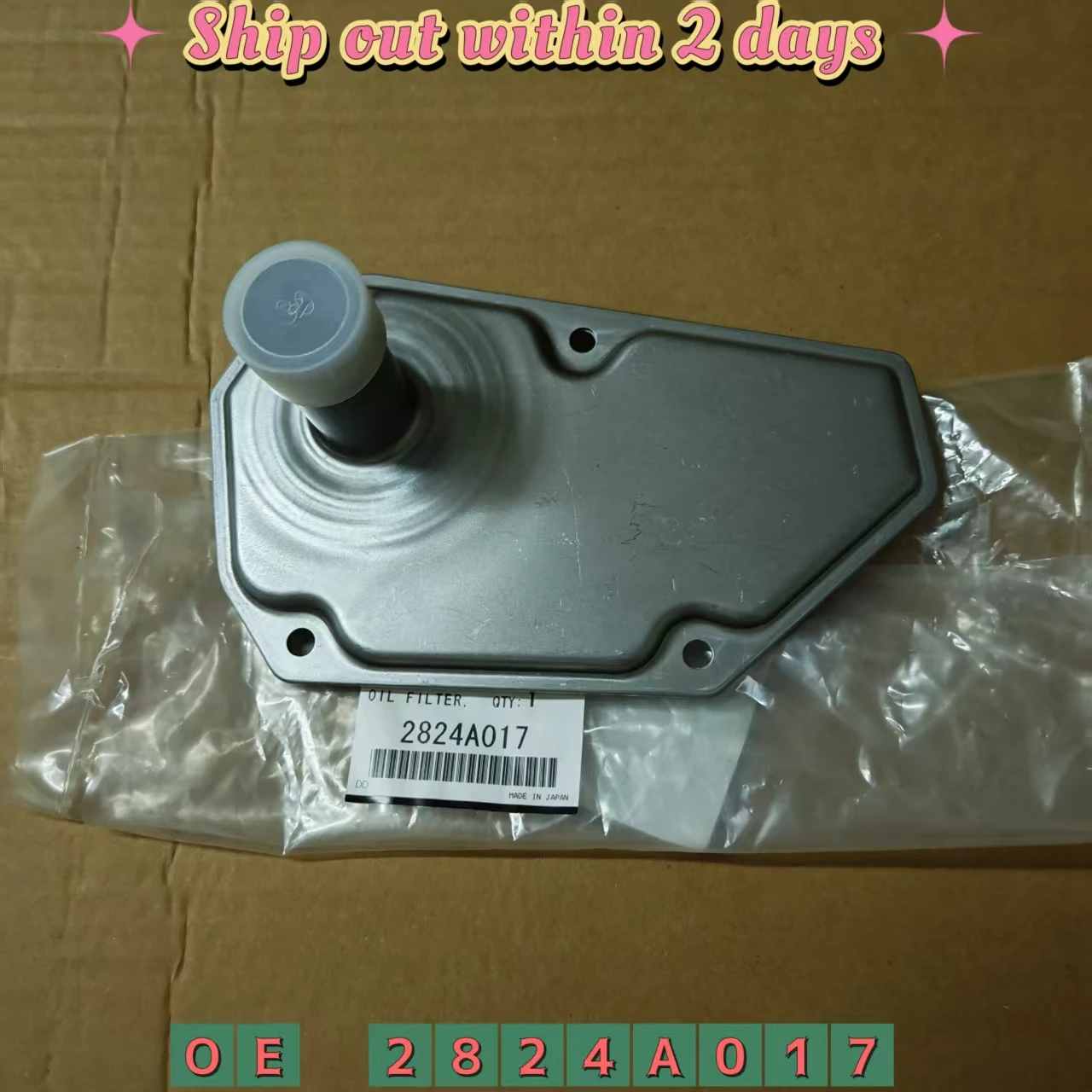 

A/T VALVE BODY OIL FILTER For Mitsubishi MIRAGE G4 ATTRAGE A03A A13A 2012- OEM 2824A017 2824A027