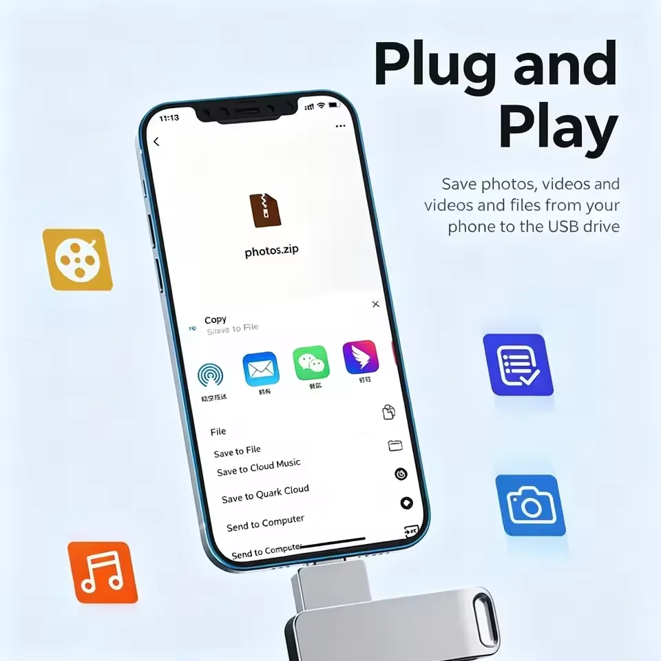 16TB USB 3.2 Flash Drives High Speed Transfer Metal Pendrive Memory Card Pendrive Flash Disk Memoria Waterproof Stick 2026 New