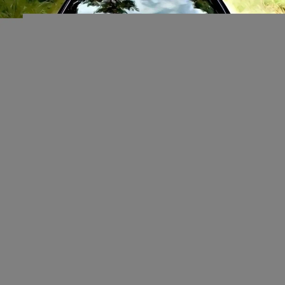

Leather Texture Tree Branch Deer Animal Car Hood Wrap Color Vinyl Sticker Truck Graphic Bonnet Auto Accessories Decoration Decal