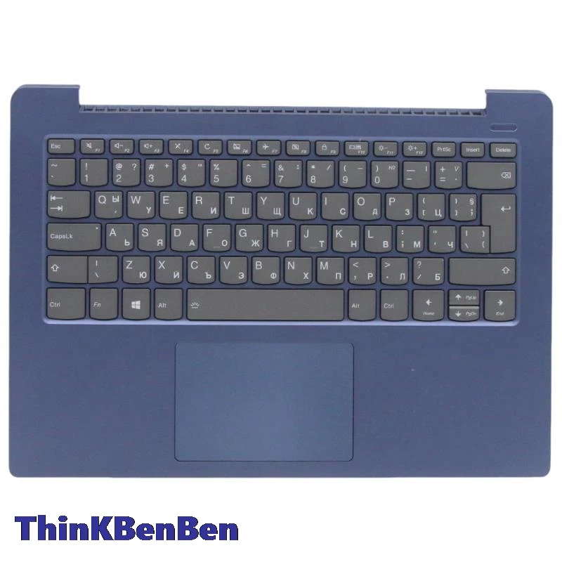 Casing atas Keyboard biru BG Bulgaria sampul cangkang Palmrest untuk Lenovo Ideapad 330S 14 14ihb 14AST 5CB0R07549