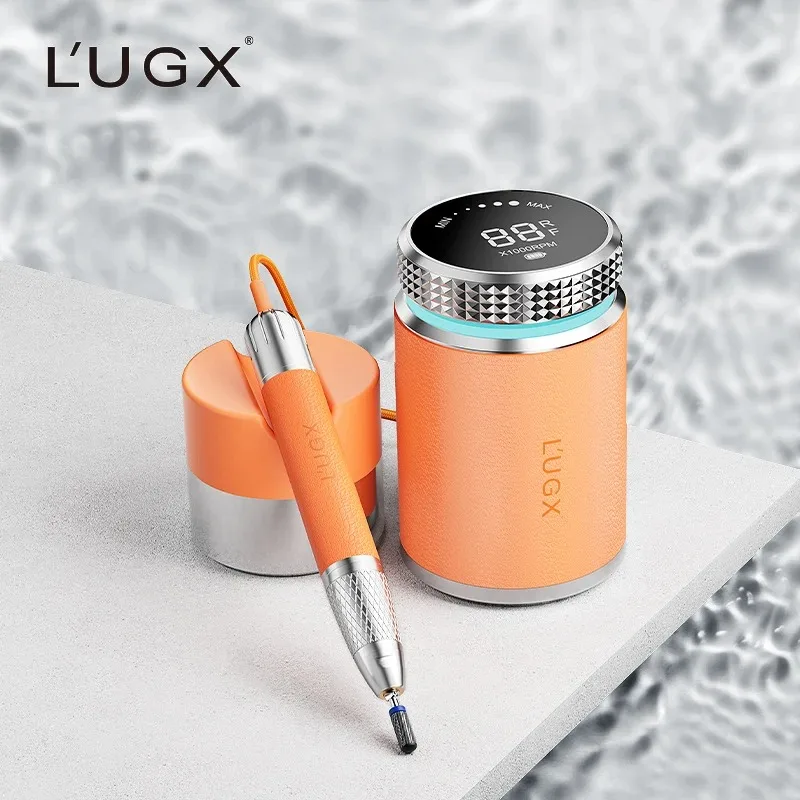 Lugx Warterfoorf Portable Rechargeable Nail Polisher Professional Brushless Nail Drill Machine