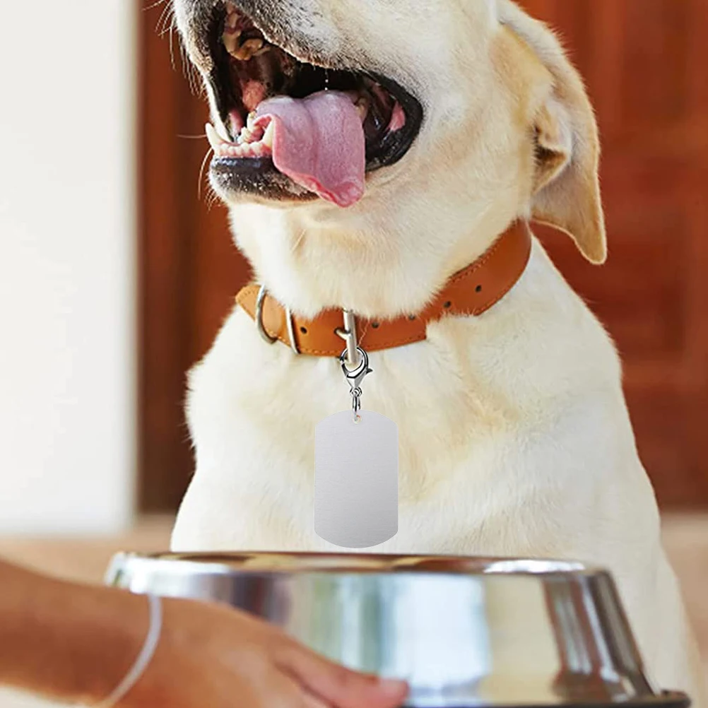 

25Pcs Customizable Aluminium Pet Id Tags Lightweight Dog Tags Engraved Name Plate Pet Tag Puppy Tag Dog Name Collar