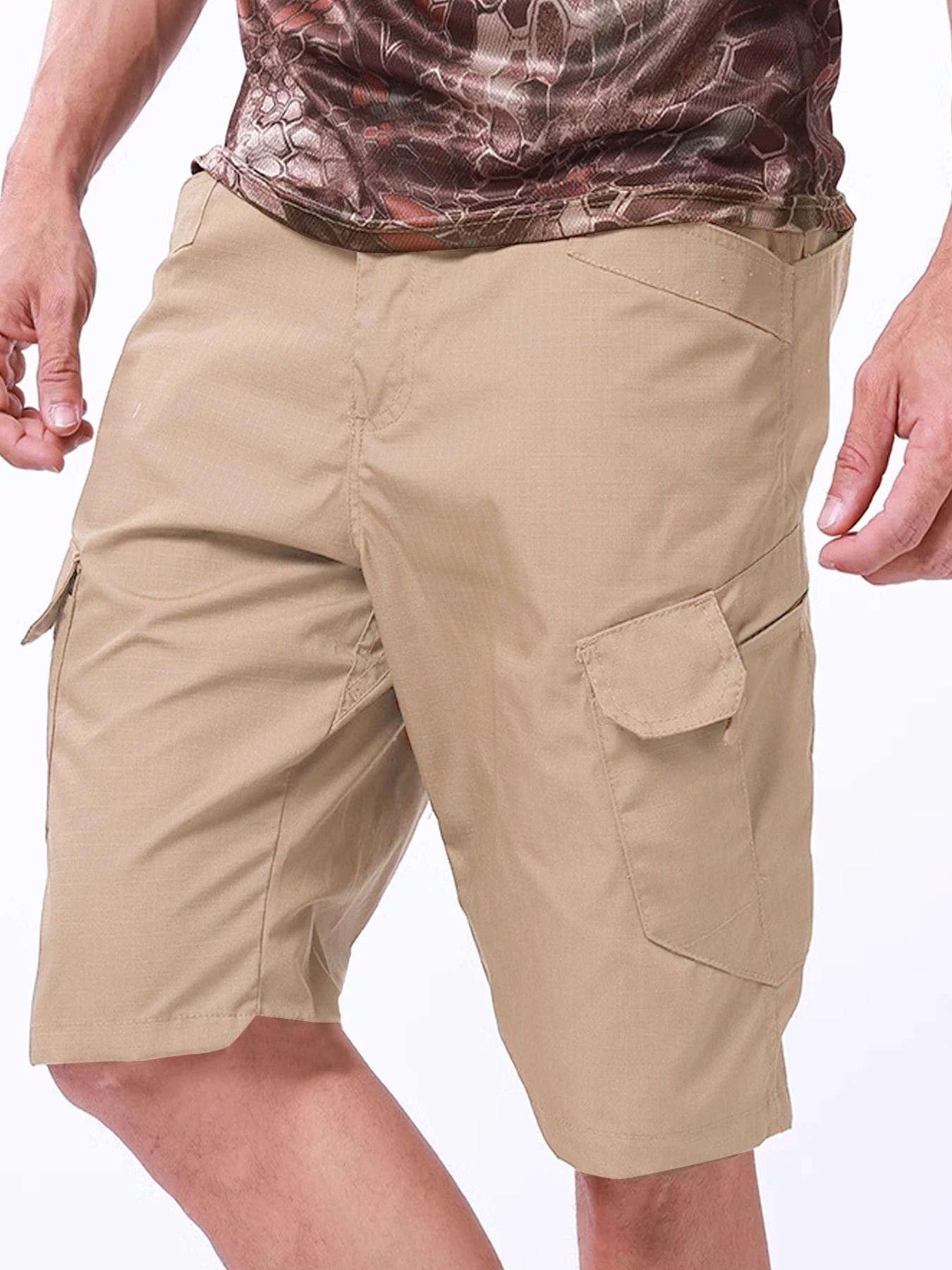 

Шорты мужские городские военные водонепроницаемые тактические шорты-карго мужские уличные камуфляжные дышащие быстросохнущие брюки летние повседневные шорты