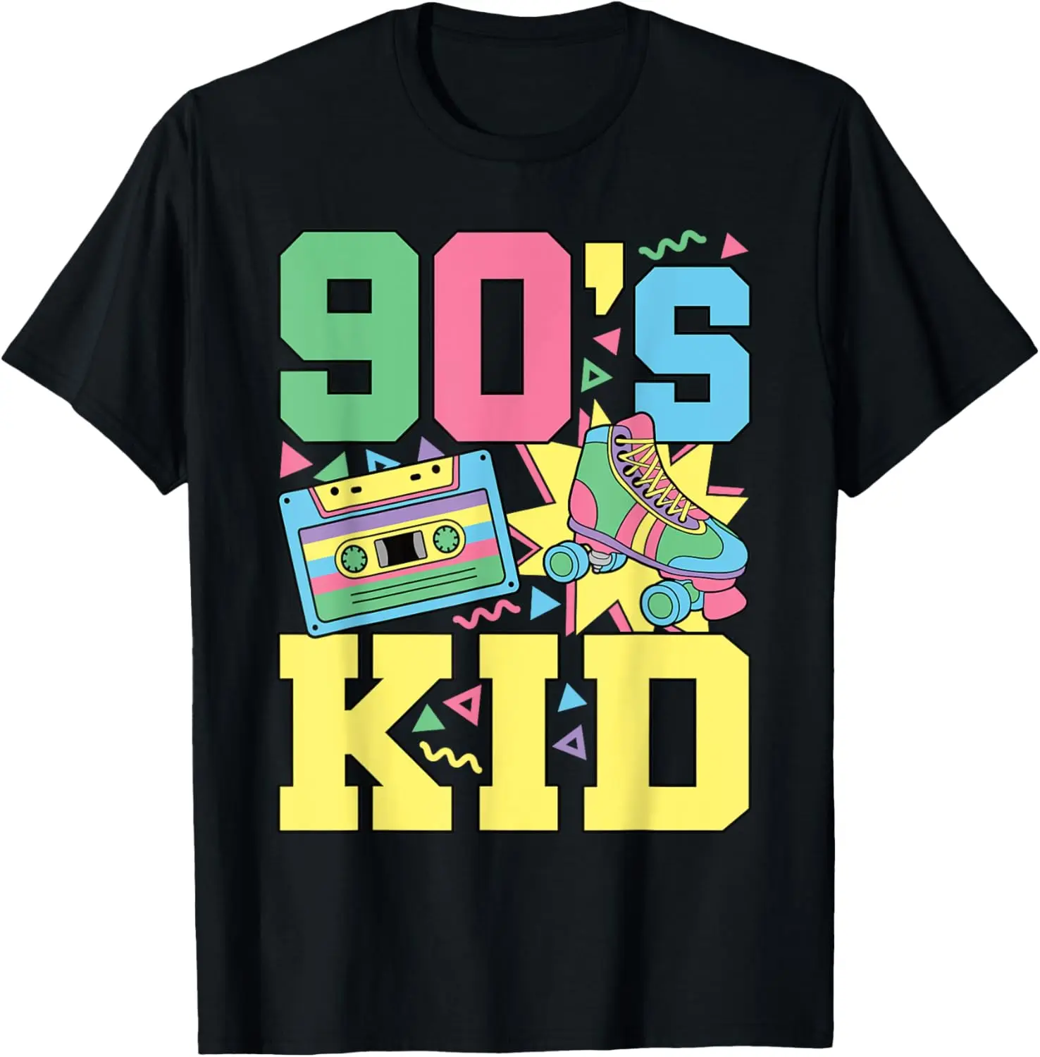 90's Kid Retro 1990s 90s Style Disco Party Outfit T-Shirt