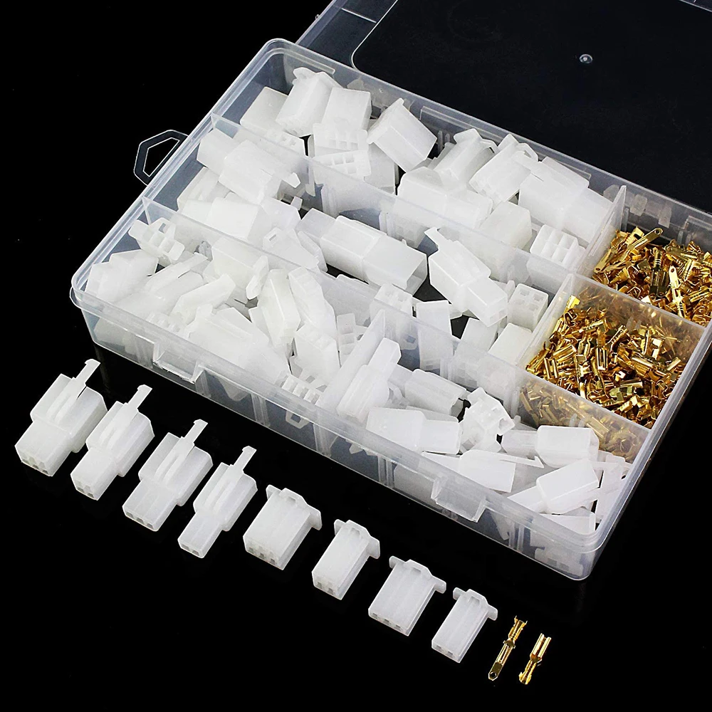 380-teiliges 2/3/4/6-Pin Kabelverbinder-Set für Auto, Schiffs- und Motorrad-Elektroanschlüsse (Stecker und Buchsen) – Detail 3