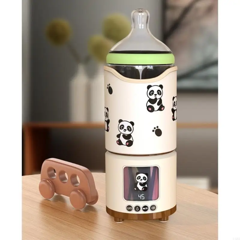 Scaldabiberon portatile per scaldabiberon con musica a rumore bianco domestico per l'alimentazione del bambino e l'uso in L8RB