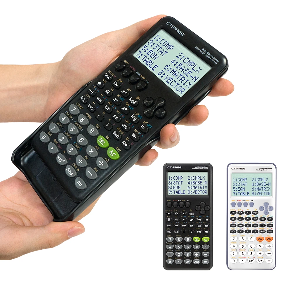 Free water-based pen - large screen scientific function calculator -417 multifunctional, designed specifically for student exams