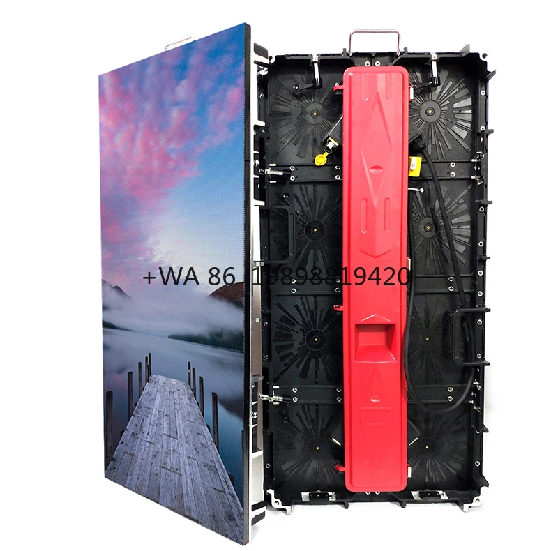 

Die-casting Aluminum LED Display Screen 500x1000mm for Rental Use P4.81 High Quality Outdoor Full Color