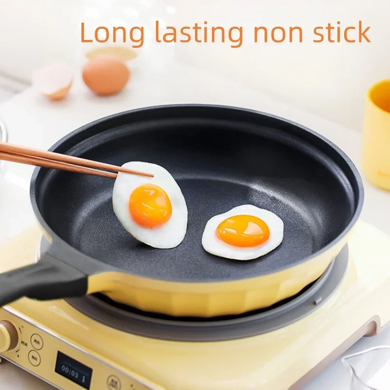 Non-stick Frying Pan for Home Use Suitable for Gas Induction Cookers Perfect Eggs Pancakes Steaks Frying and Stir-frying 후라이팬