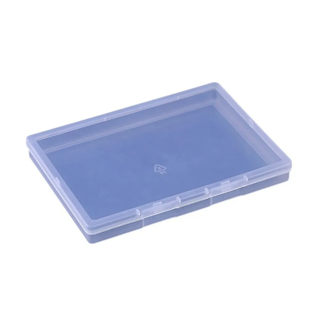 Transparent PP Storage Box with Double Buckle for Secure Storage and Easy Organization of Small Items and Accessories