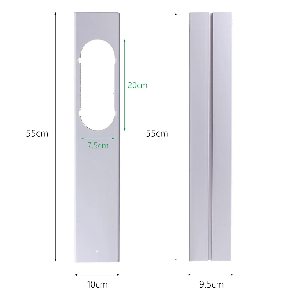 Tube Connector  Air Hose Portable Exhaust Kit For Adjustable Window Plate Conditioner