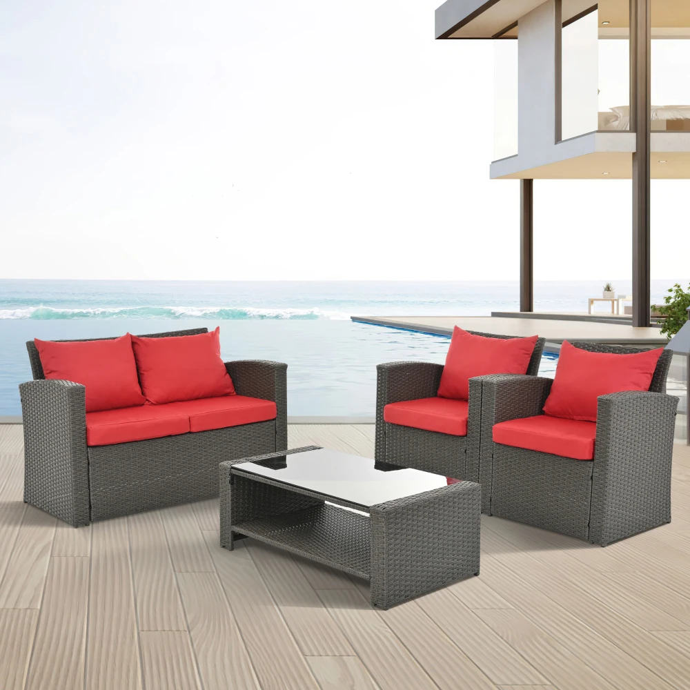 Patio Furniture Sets  - Comfortable atmosphere living atmosphere