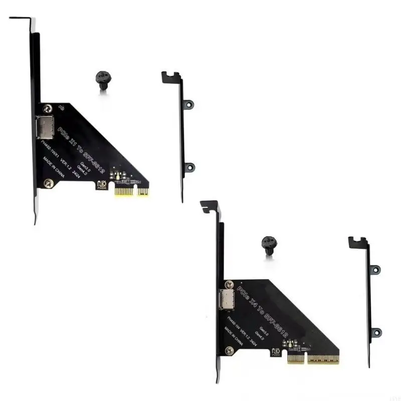 

PCIE PCIEXPRESS X1X4 к внешнему Oculink SFF 8612 Адаптер хоста для расширения твердого диска SFF8639 с помощью кронштейна