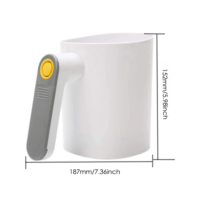 Handheld Electric Flour Sieve Icing Sugar Powder Stainless Steel Flour Screen Cup Shaped Sifter Kitchen Pastry Cake Tool
