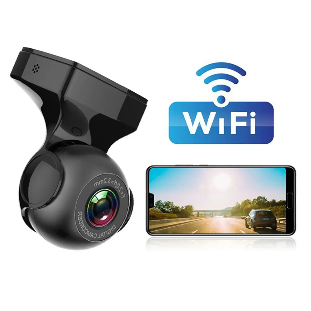 

Hot selling 1080P high-definition WIFI driving recorder M2 USB+WIFI dual-purpose version obd2 car accessories