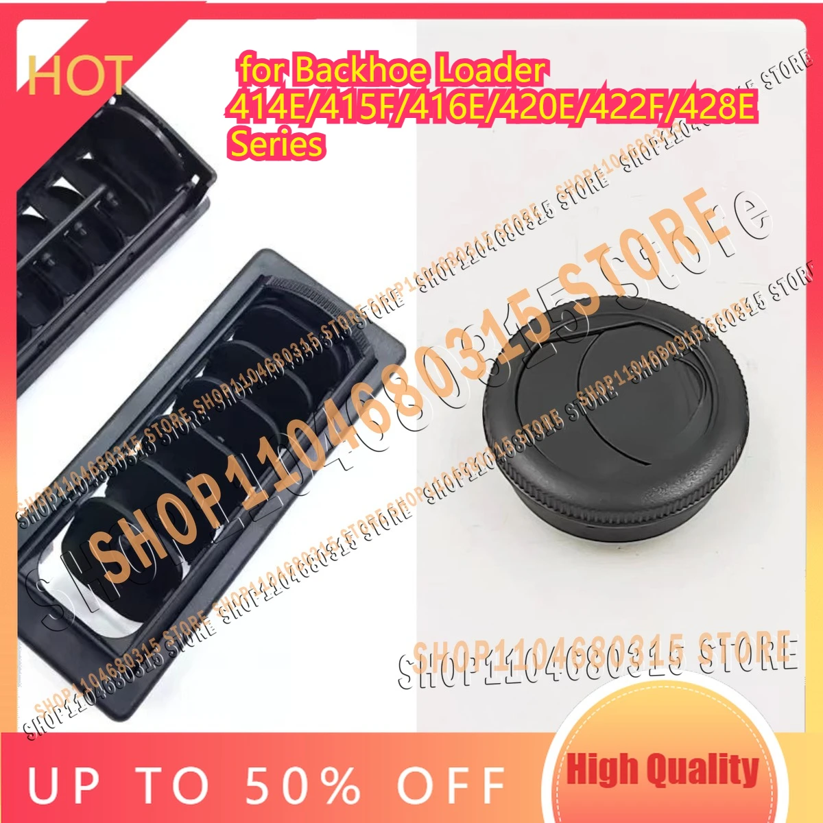 Hot Sale Air Duct Louver Vent Assembly - Replacement Part for Backhoe Loader 414E/415F/416E/420E/422F/428E Series