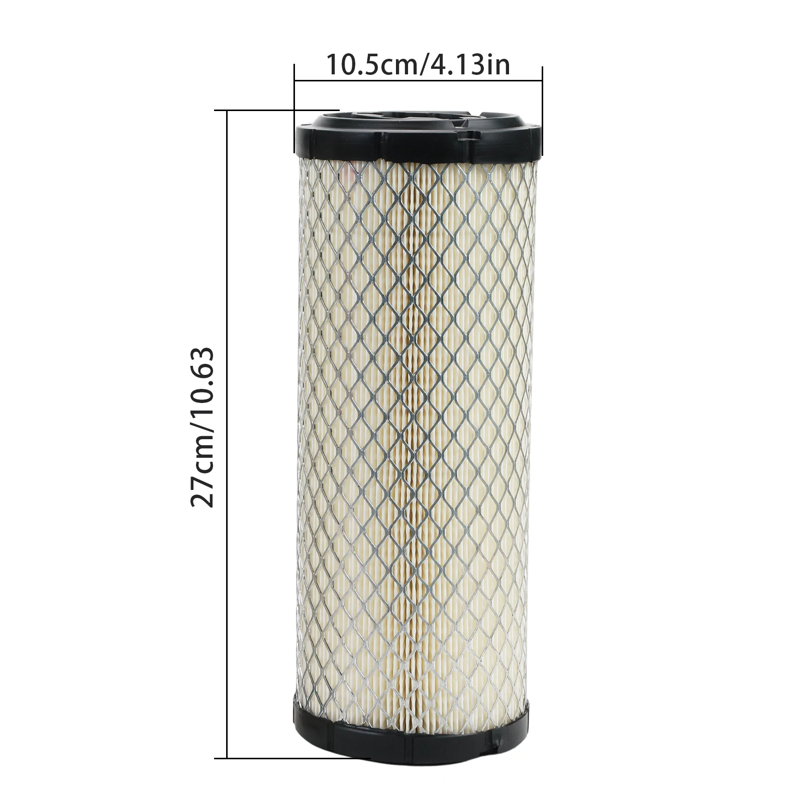 59800-26110-3A111-19130 Air Filter Fits Kubota SV65 SSV75 SVL75 SVL75-2 SVL75C SVL75C-2 Replaces P827653 P829332 2PACS