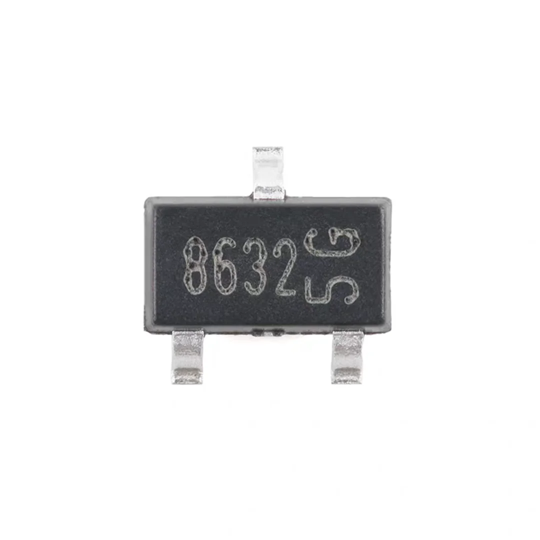 10PCS Original MT8632AT SOT-23 Full Polarity Hall Effect Sensor Magnetic Switch Position Detection Chip