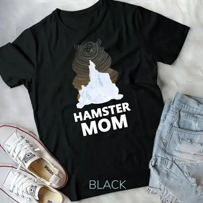 Hamster Mom Funny Hamster Mama Unisex T shirt