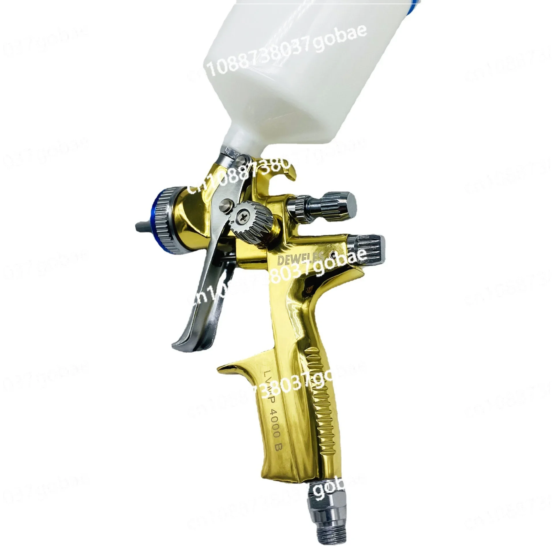 DEWELES 4000B Die Casting Car Furniture Eco Spray Gun 1.3mm Spraying Air Pneumatic Tools