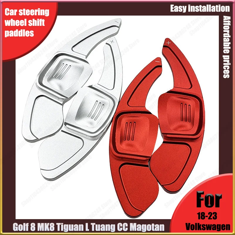 

Подходит для нового Volkswagen Golf 8 MK8 Tiguan L Tuang CC Magotan 18-23, модификация рулевого колеса с лепестком переключения передач