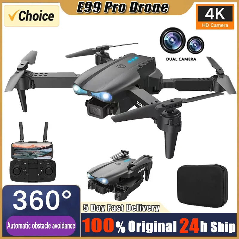 E99 Pro Drone Quadcopter Remote Control Handle Four Axis Aircraft HD 6K Photography UAV Altitude Fixation Helicopter Toys