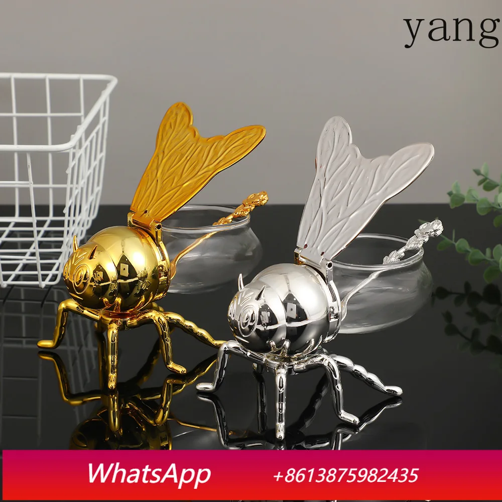 

CX Home Kitchen Sugar Cup Coffee Office Creative Light Luxury Retro Bee Locker