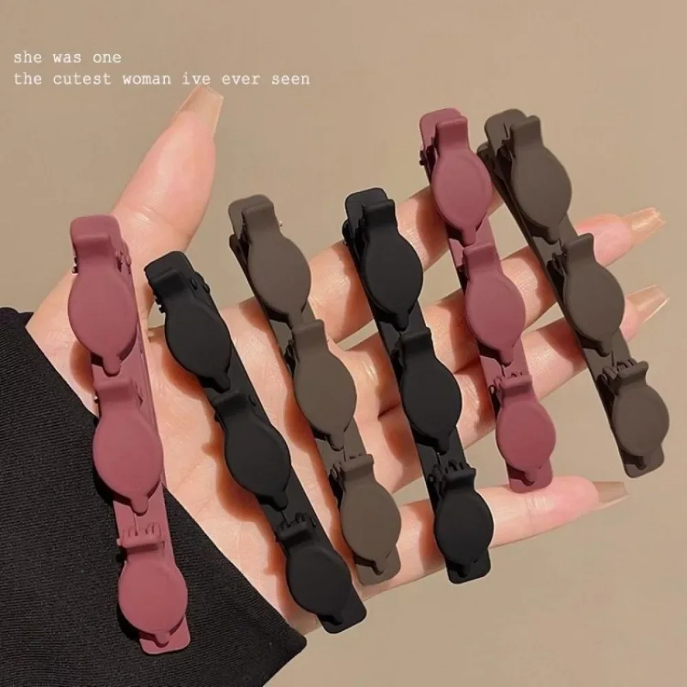 Elegant Velvet Barrettes Women Temperament Ponytail Hairpin Hair Clip Girls Black Red Ribbon Hair Clip Fashion Hair Accessories