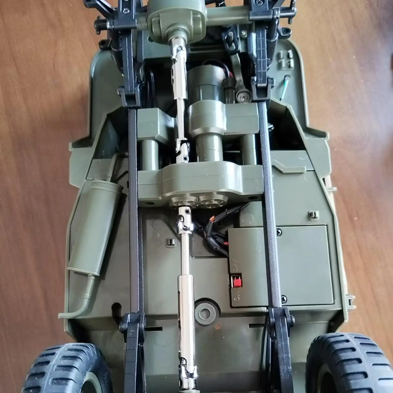 

2x 1:16 RC приводной вал, модификация, замена обновленных деталей, RC трансмиссионный вал для хобби, модели гусеничного автомобиля, грузовика, радиоуправляемые транспортные средства