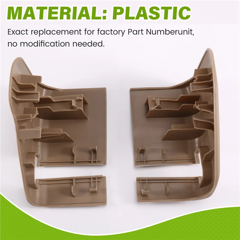 1Pair Seat Bracket Cover Middle Row Right For Honda Odyssey 05 To 08 81195-SFE-J01ZD 81595-SFE-J01ZD Seat Rail Trim Cover