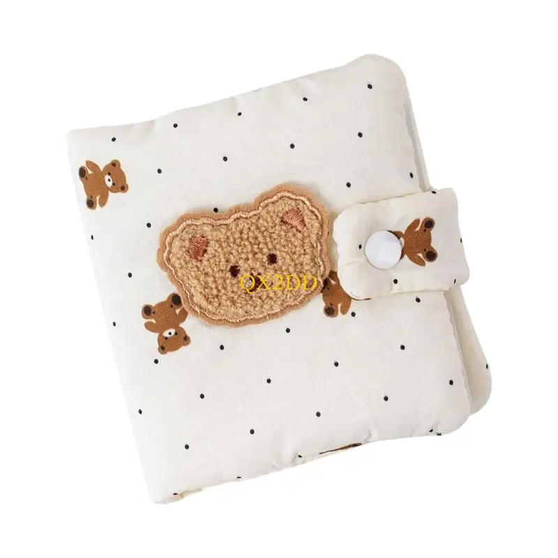 يتضمن كتاب ذكريات ألبوم صور الأطفال QX2D كارتون بير 20 صفحة لصور مقاس 3 بوصات لتوثيق نمو الأطفال الصغار