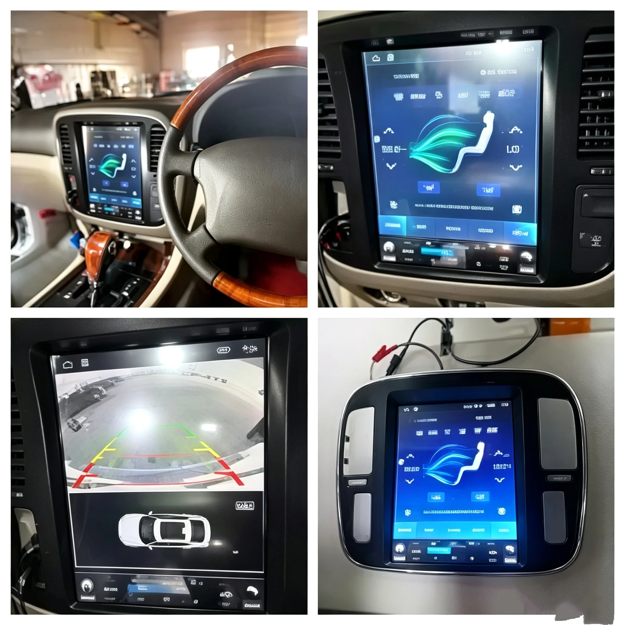 Radio Mobil FYKOI Untuk Toyota - Tesla Style Screen Car Radio ulasan dan harga
