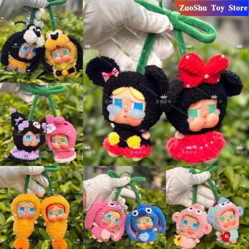 

Crybaby Doll Clothes Baby Twins Clothes Fashion Mickey Minnie Stitch Alien Set Kawaii Doll Clothing Accessories No Dolls