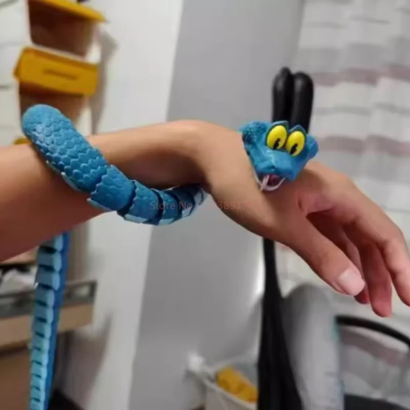 ゲイリー・ザ・スネーク ズートピア2 30-68cm 可動式シミュレーションおもちゃヘビ 3Dプリントヘビ ゲイリーモデル かわいい子供向けギフト