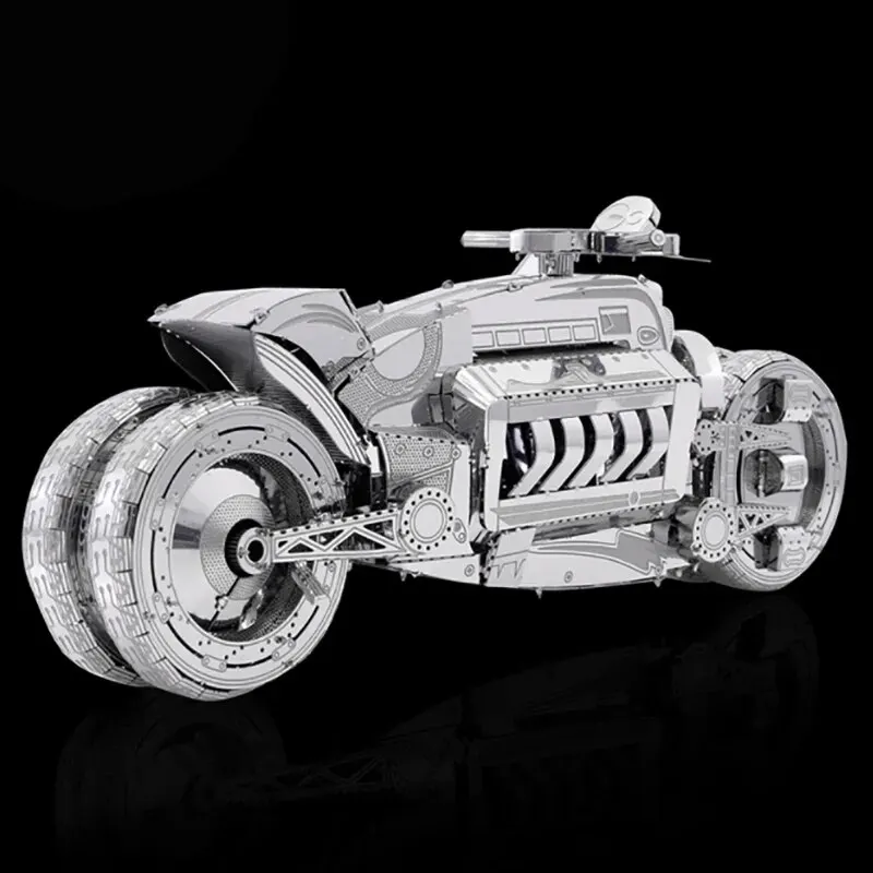 Concept Motorcycle 3D Metal Puzzle Model Kits DIY Laser Cut Puzzles Jigsaw Toy For Children