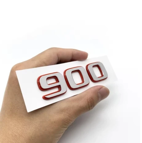 Para Brabus insignia pegatina para maletero Brabus pegatina trasera 900 800 700 edición emblema insignia pegatina para AMG Mercedes Benz W463 W464