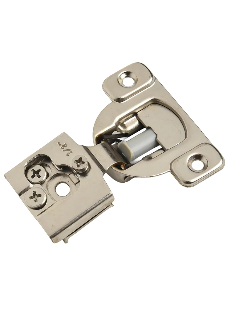 Compact Concealed Overlay Hinges for Kitchen Cabinets Featuring Soft Close Damping and 6 Directional Adjustability Steel Build