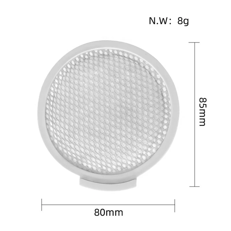 ~Durable For Xiaomi Roborock H7 Handheld Vacuum Cleaner Spare Part Front Cotton Filter And Rear Hepa Filter Accessory